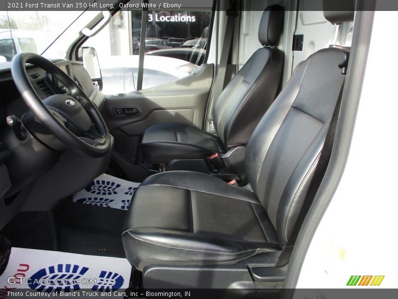 Oxford White / Ebony 2021 Ford Transit Van 350 HR Long