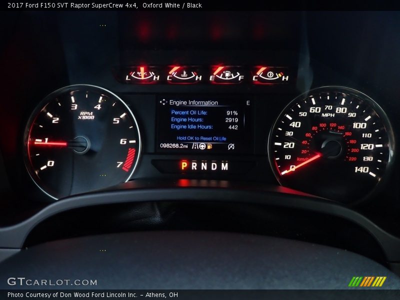Oxford White / Black 2017 Ford F150 SVT Raptor SuperCrew 4x4