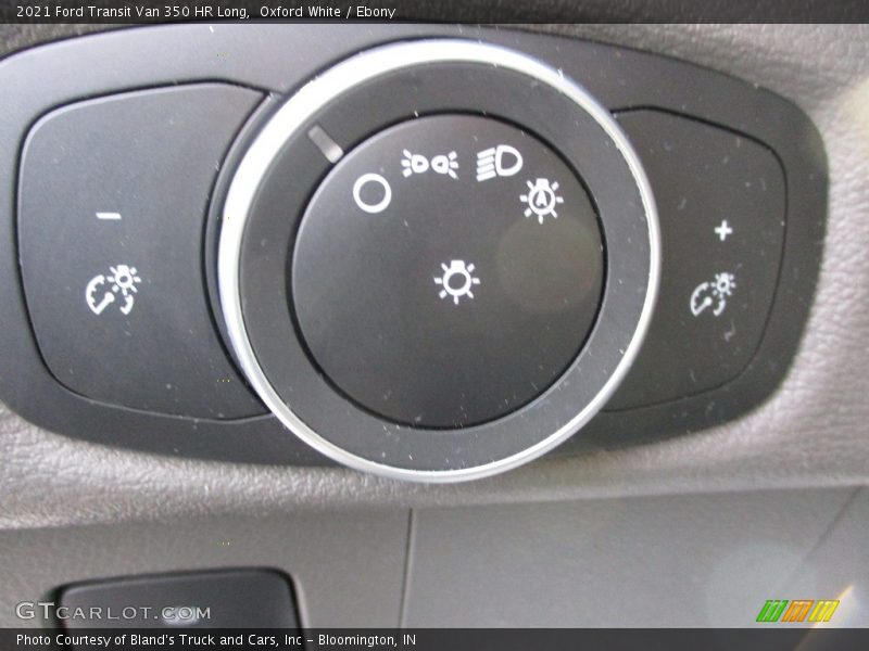 Oxford White / Ebony 2021 Ford Transit Van 350 HR Long