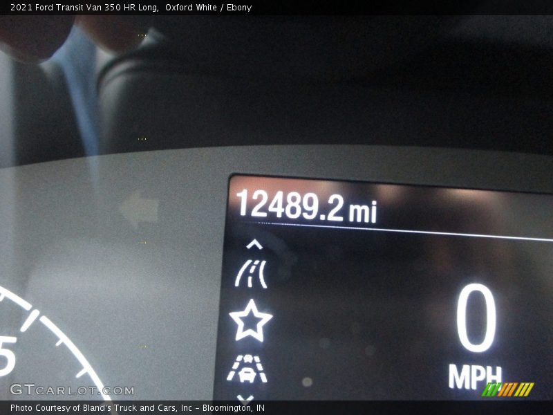 Oxford White / Ebony 2021 Ford Transit Van 350 HR Long