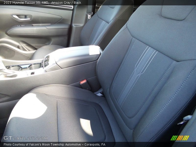 Amazon Gray / Black 2023 Hyundai Tucson SEL AWD