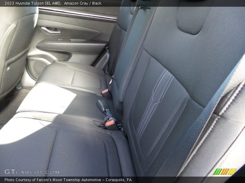 Amazon Gray / Black 2023 Hyundai Tucson SEL AWD