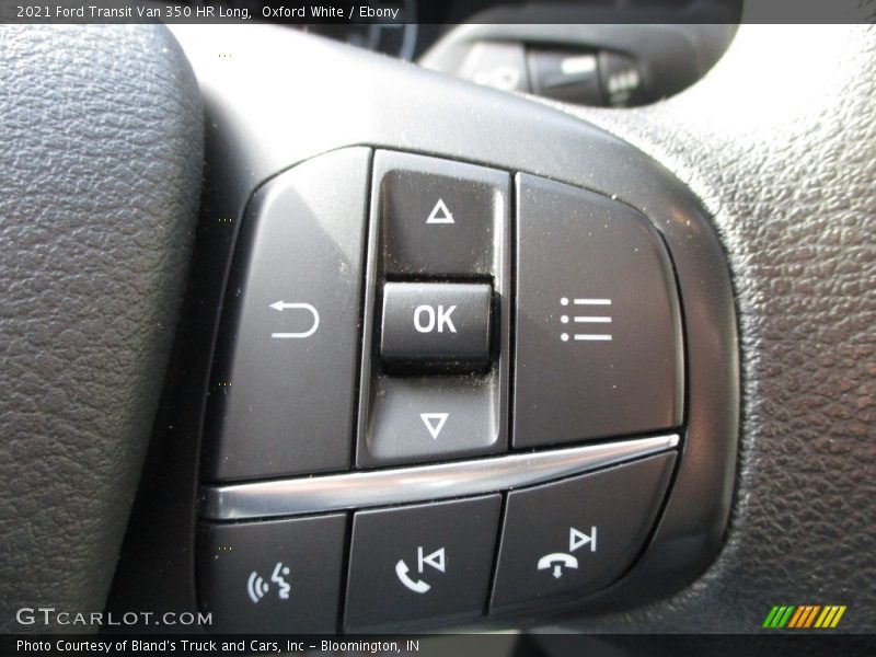 Oxford White / Ebony 2021 Ford Transit Van 350 HR Long