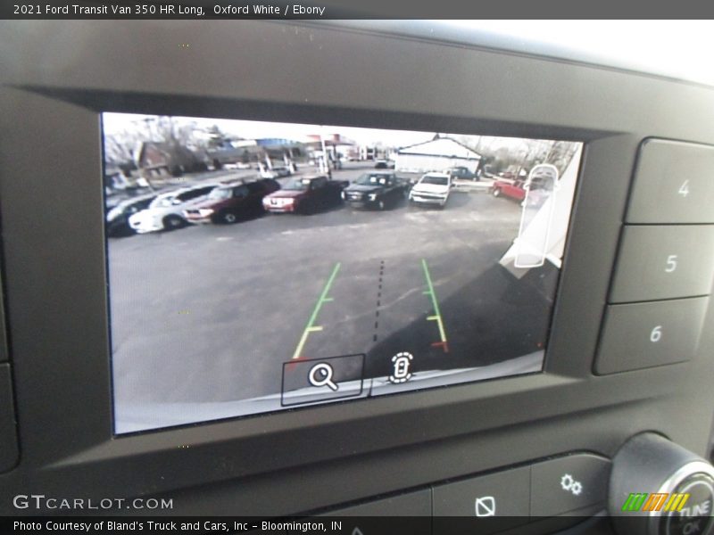 Oxford White / Ebony 2021 Ford Transit Van 350 HR Long