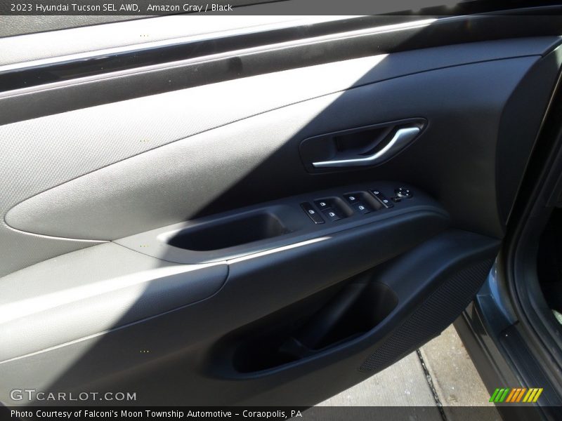 Amazon Gray / Black 2023 Hyundai Tucson SEL AWD