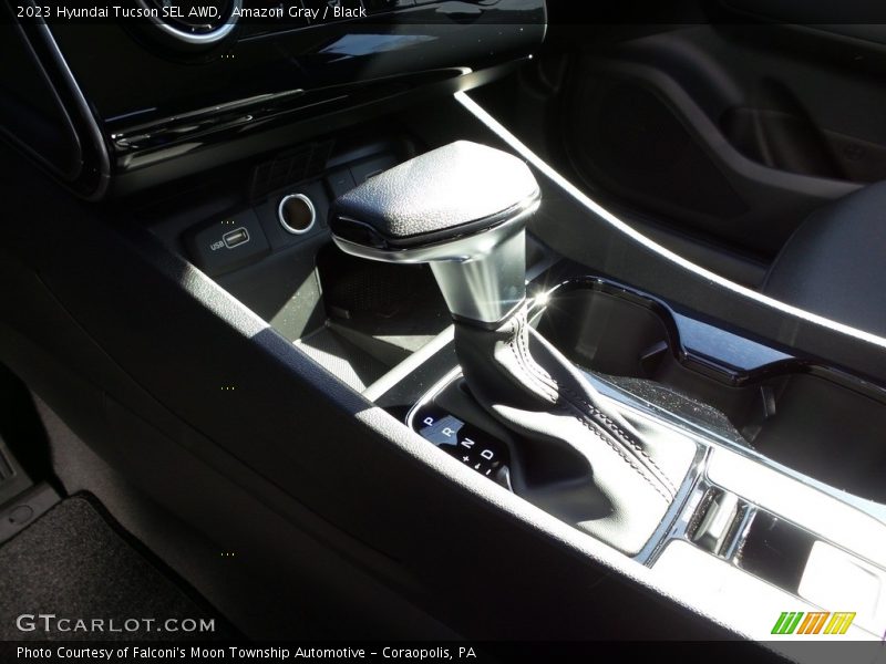 Amazon Gray / Black 2023 Hyundai Tucson SEL AWD
