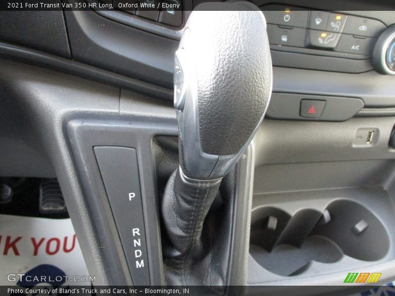Oxford White / Ebony 2021 Ford Transit Van 350 HR Long