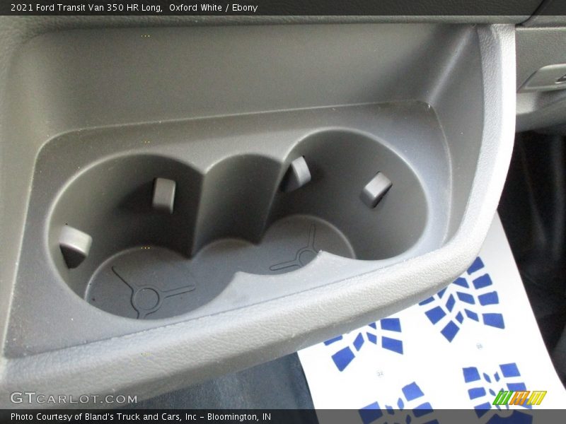 Oxford White / Ebony 2021 Ford Transit Van 350 HR Long