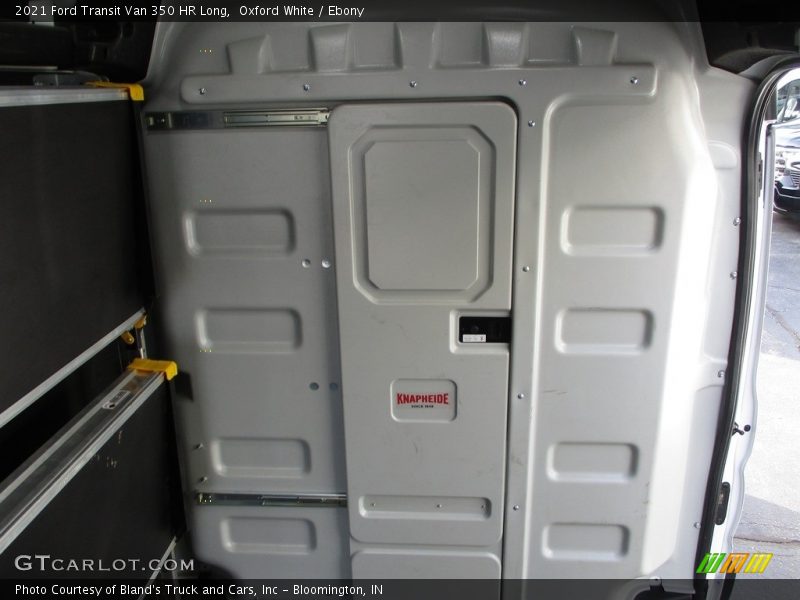Oxford White / Ebony 2021 Ford Transit Van 350 HR Long