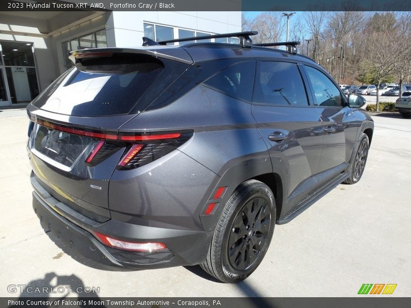 Portofino Gray / Black 2023 Hyundai Tucson XRT AWD