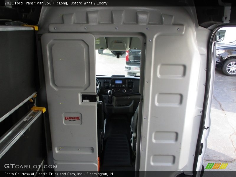 Oxford White / Ebony 2021 Ford Transit Van 350 HR Long