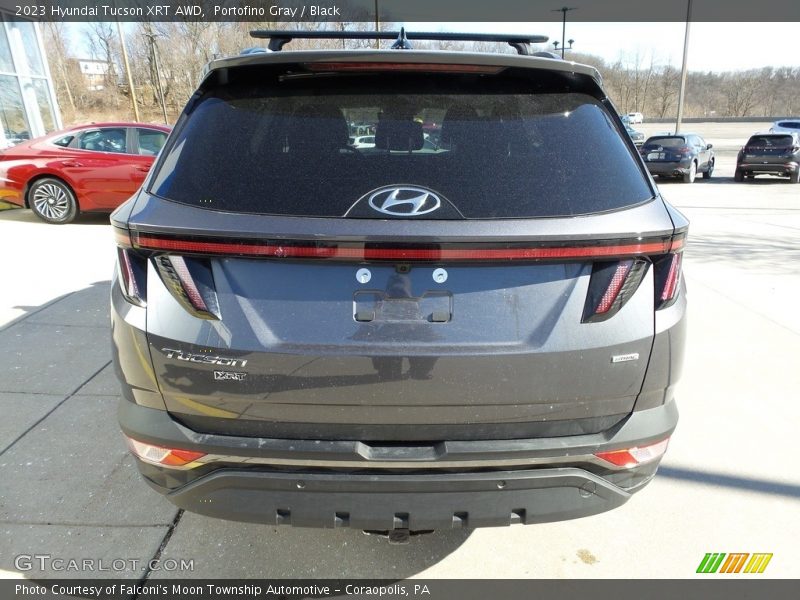 Portofino Gray / Black 2023 Hyundai Tucson XRT AWD