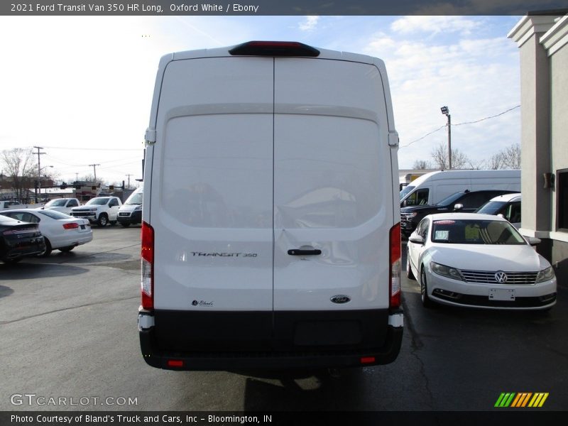 Oxford White / Ebony 2021 Ford Transit Van 350 HR Long