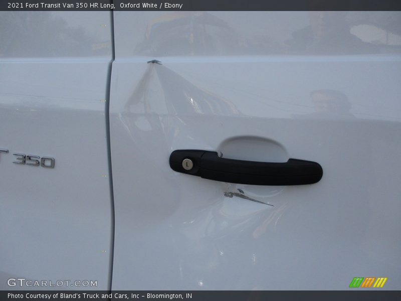 Oxford White / Ebony 2021 Ford Transit Van 350 HR Long