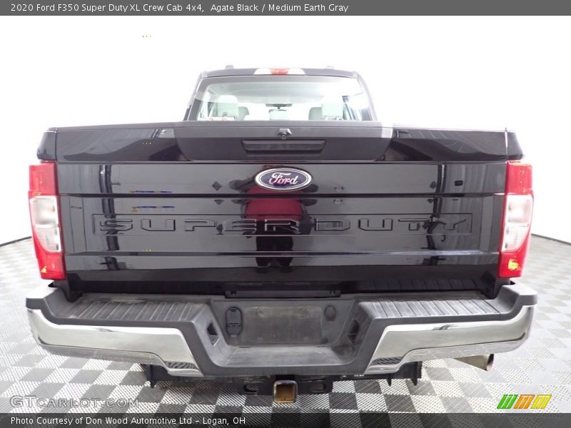 Agate Black / Medium Earth Gray 2020 Ford F350 Super Duty XL Crew Cab 4x4