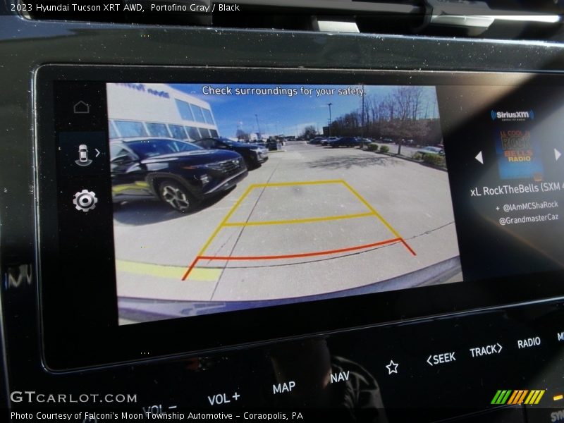 Portofino Gray / Black 2023 Hyundai Tucson XRT AWD