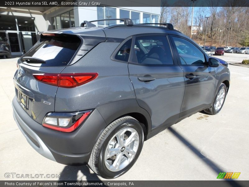 Ecotronic Gray / Gray 2023 Hyundai Kona SEL AWD