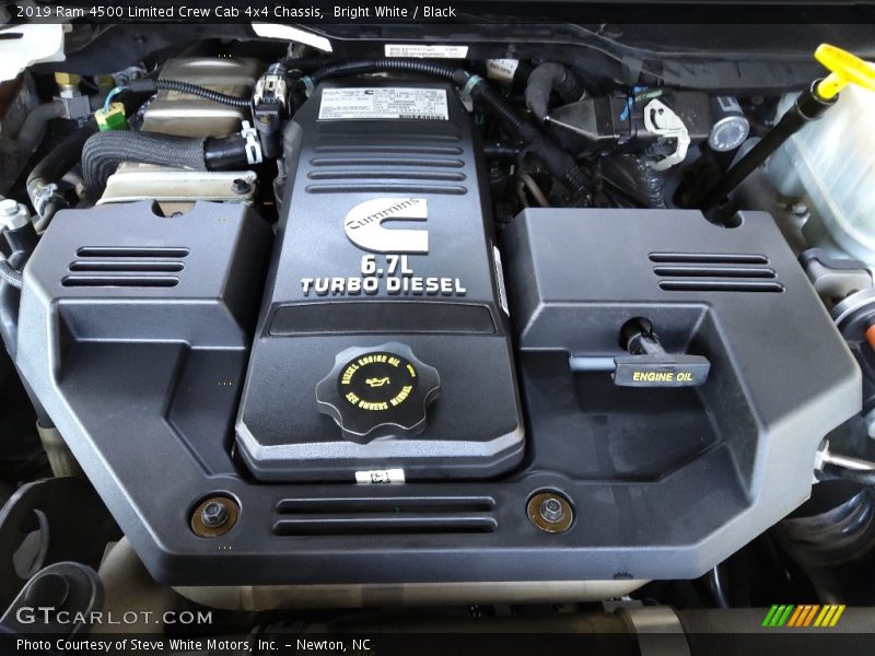  2019 4500 Limited Crew Cab 4x4 Chassis Engine - 6.7 Liter OHV 24-Valve Cummins Turbo-Diesel Inline 6 Cylinder