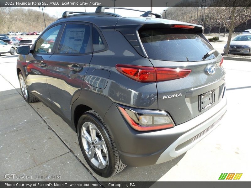 Ecotronic Gray / Gray 2023 Hyundai Kona SEL AWD