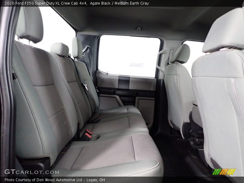 Agate Black / Medium Earth Gray 2020 Ford F350 Super Duty XL Crew Cab 4x4