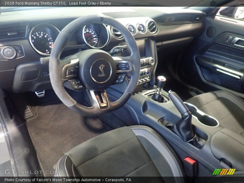 Front Seat of 2018 Mustang Shelby GT350