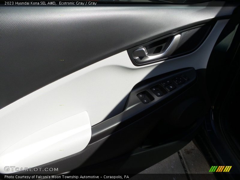 Ecotronic Gray / Gray 2023 Hyundai Kona SEL AWD