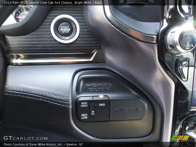 Controls of 2019 4500 Limited Crew Cab 4x4 Chassis