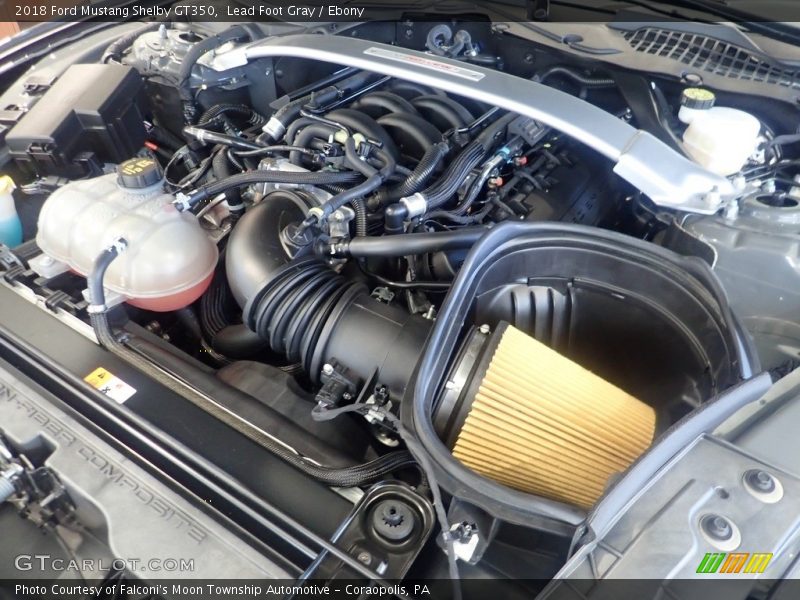  2018 Mustang Shelby GT350 Engine - 5.2 Liter DOHC 32-Valve Ti-VCT Flat Plane Crank V8
