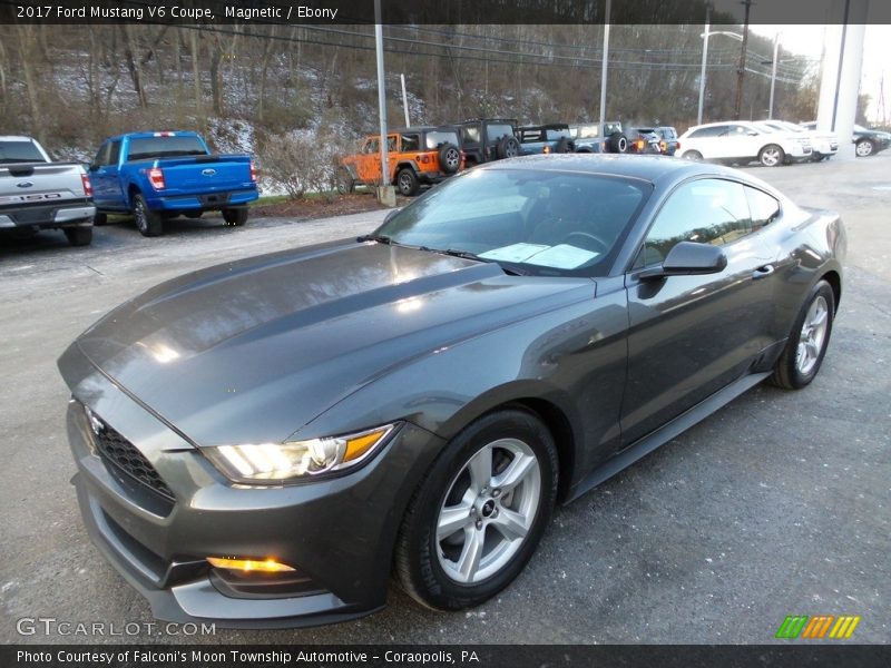 Magnetic / Ebony 2017 Ford Mustang V6 Coupe