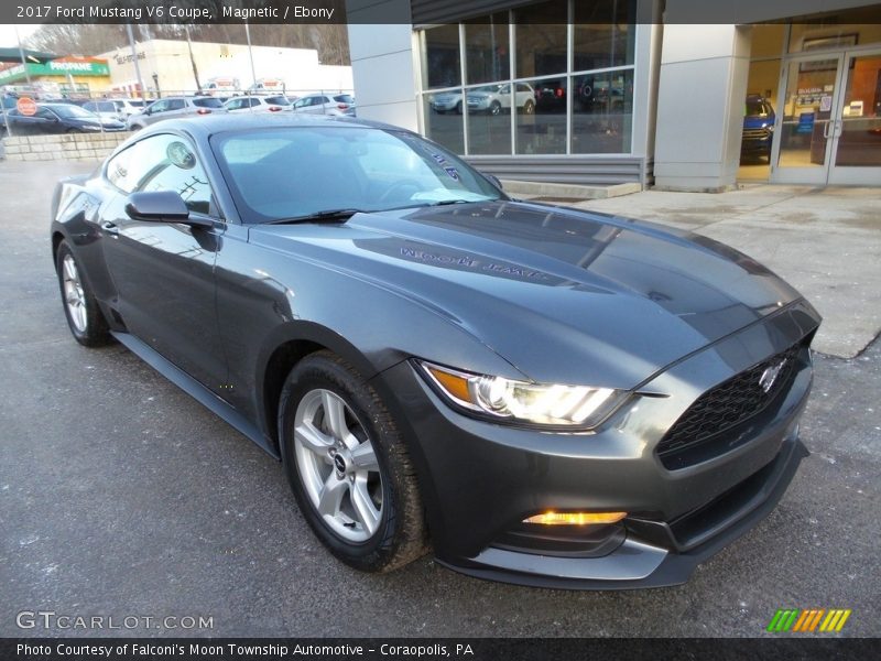 Magnetic / Ebony 2017 Ford Mustang V6 Coupe