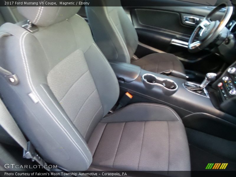 Magnetic / Ebony 2017 Ford Mustang V6 Coupe