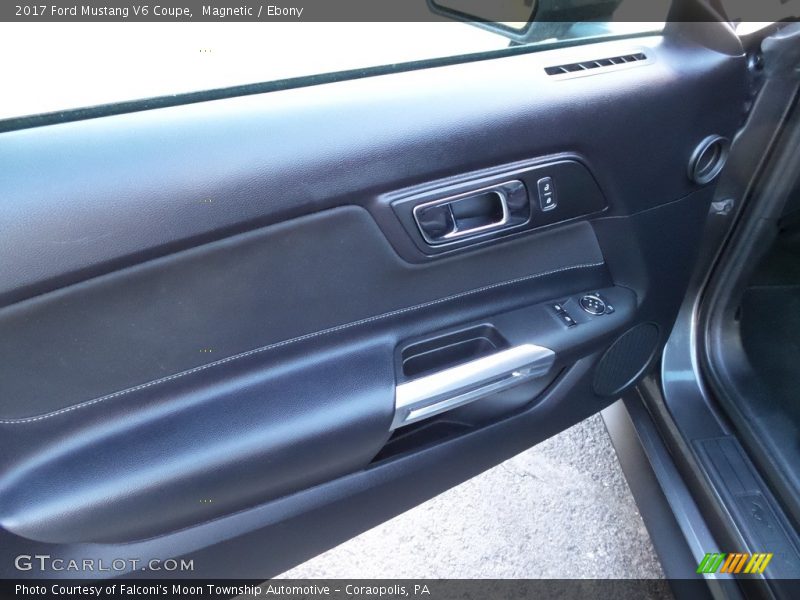 Magnetic / Ebony 2017 Ford Mustang V6 Coupe