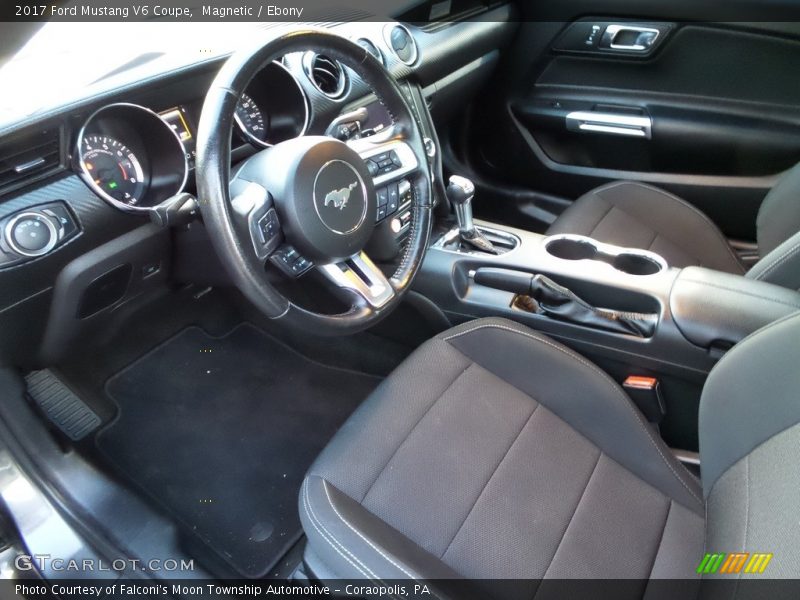Magnetic / Ebony 2017 Ford Mustang V6 Coupe