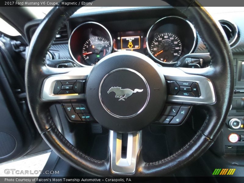 Magnetic / Ebony 2017 Ford Mustang V6 Coupe