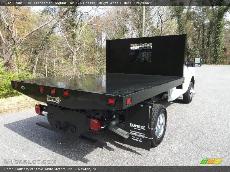 Bright White / Diesel Gray/Black 2023 Ram 3500 Tradesman Regular Cab 4x4 Chassis