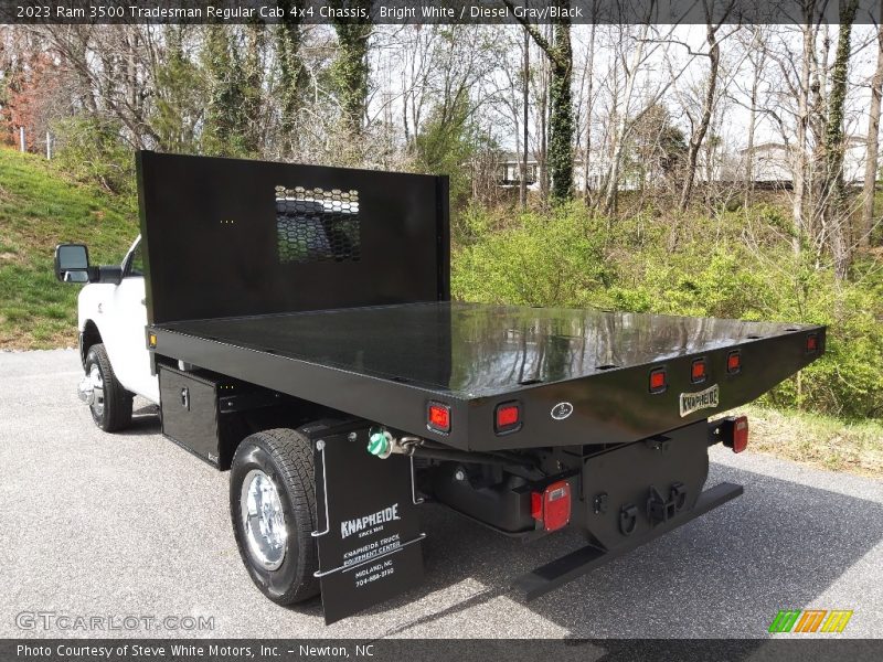 Bright White / Diesel Gray/Black 2023 Ram 3500 Tradesman Regular Cab 4x4 Chassis