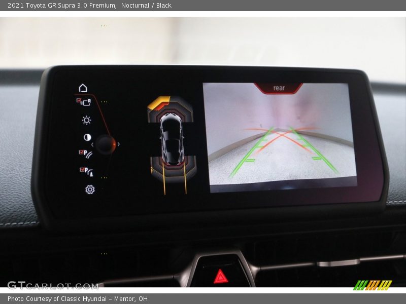 Controls of 2021 GR Supra 3.0 Premium