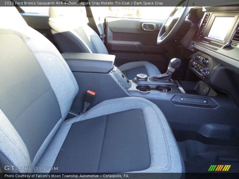 Azure Gray Metallic Tri-Coat / Dark Space Gray 2023 Ford Bronco Sasquatch 4X4 4-Door