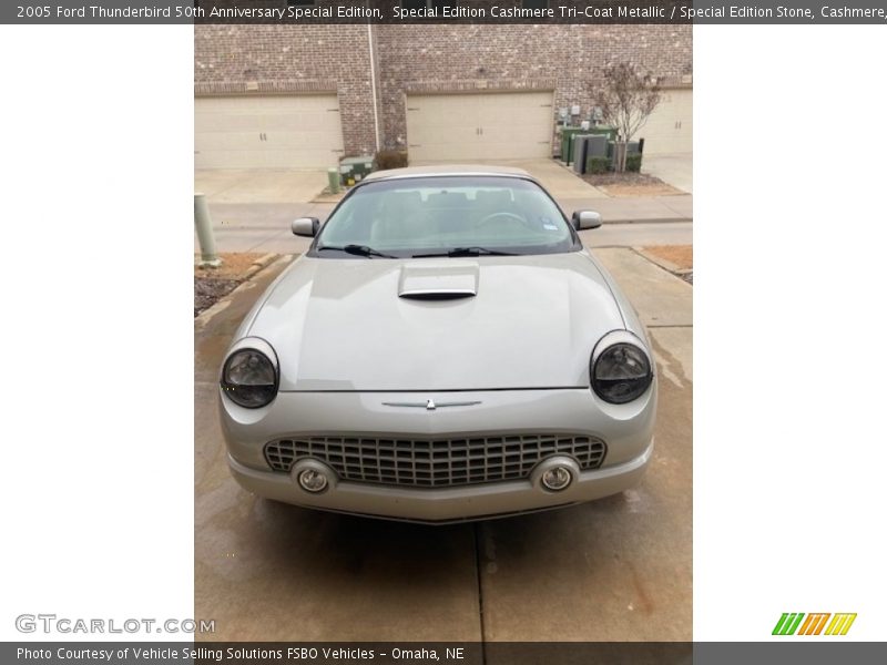 Special Edition Cashmere Tri-Coat Metallic / Special Edition Stone, Cashmere, Soft Gold 2005 Ford Thunderbird 50th Anniversary Special Edition