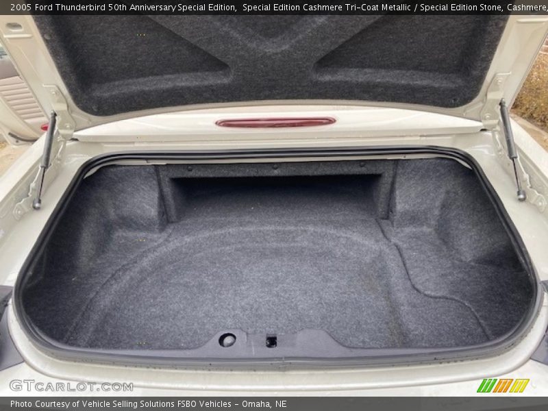  2005 Thunderbird 50th Anniversary Special Edition Trunk