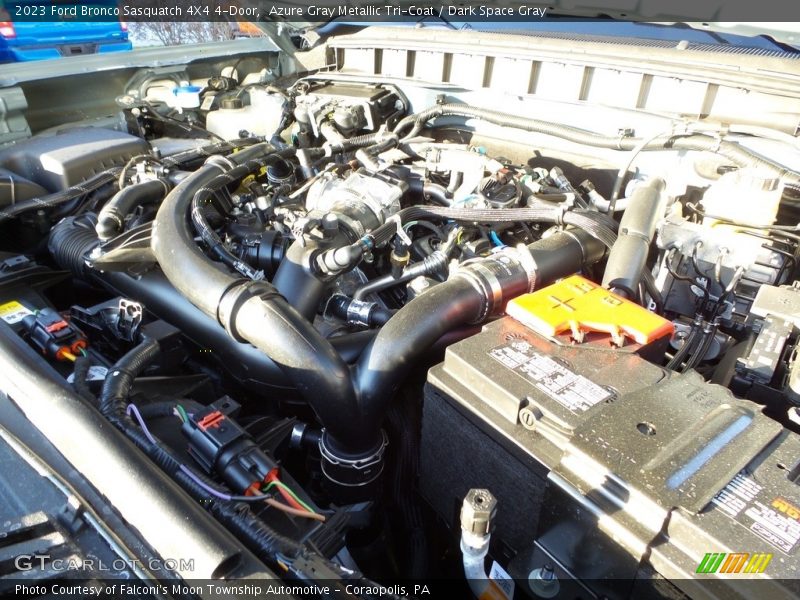  2023 Bronco Sasquatch 4X4 4-Door Engine - 2.7 Liter Turbocharged DOHC 24-Valve Ti-VCT Ecoboost V6