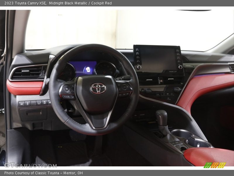 Dashboard of 2023 Camry XSE
