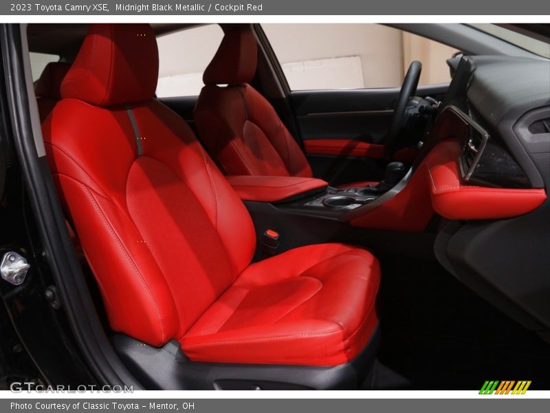Front Seat of 2023 Camry XSE
