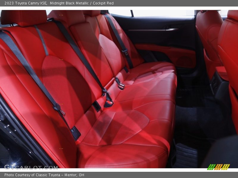 Rear Seat of 2023 Camry XSE