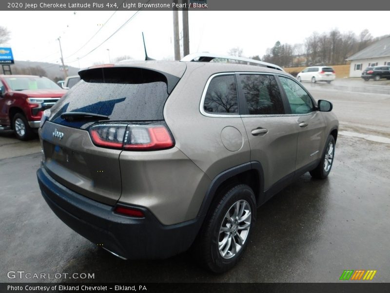 Light Brownstone Pearl / Black 2020 Jeep Cherokee Latitude Plus 4x4