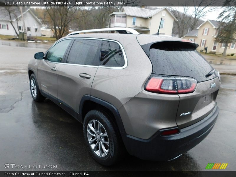 Light Brownstone Pearl / Black 2020 Jeep Cherokee Latitude Plus 4x4