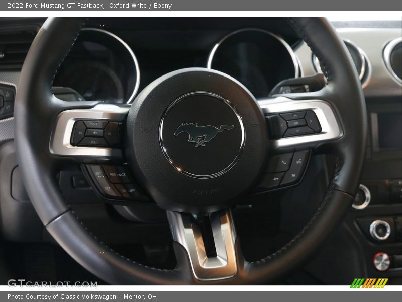 Oxford White / Ebony 2022 Ford Mustang GT Fastback