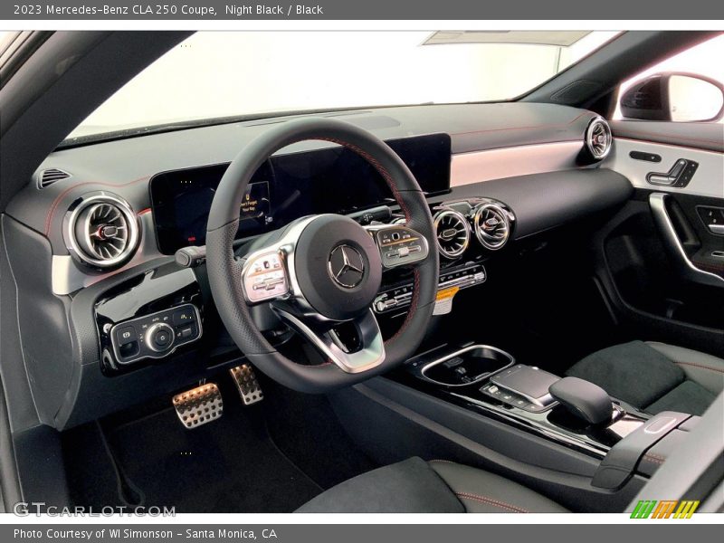 Night Black / Black 2023 Mercedes-Benz CLA 250 Coupe