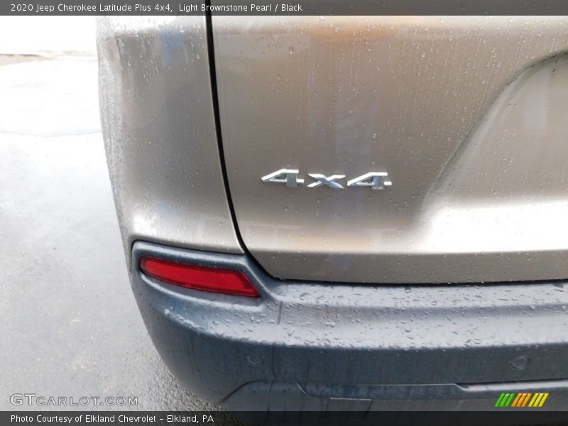 Light Brownstone Pearl / Black 2020 Jeep Cherokee Latitude Plus 4x4