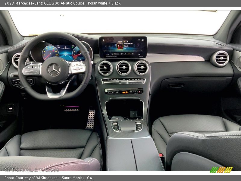 Polar White / Black 2023 Mercedes-Benz GLC 300 4Matic Coupe